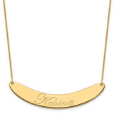 14k-yellow-gold-large-edwardian-script-curved-bar-necklace-SolomonJeweler-Wichita-KS-CustomJewelry