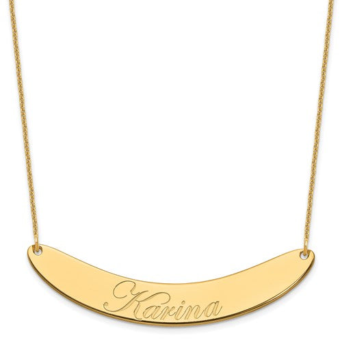 14k-yellow-gold-large-edwardian-script-curved-bar-necklace-SolomonJeweler-Wichita-KS-CustomJewelry