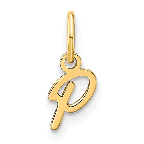 14ky-upper-case-letter-p-initial-charm-SolomonJeweler-Wichita-KS-CustomJewelry