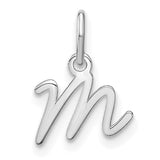 14kw-upper-case-letter-m-initial-charm-SolomonJeweler-Wichita-KS-CustomJewelry
