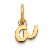 14ky-lower-case-letter-a-initial-charm-SolomonJeweler-Wichita-KS-CustomJewelry