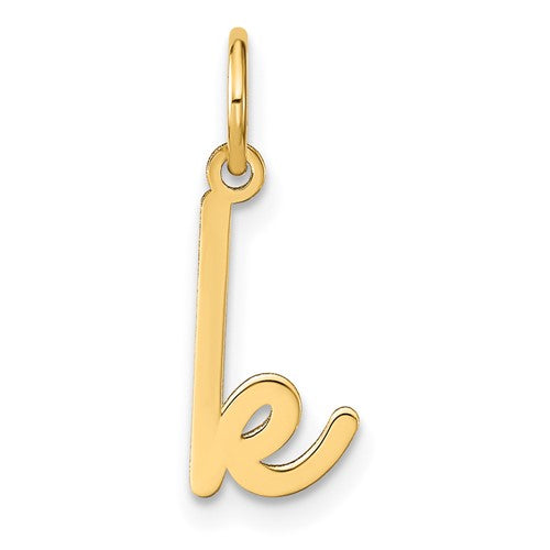 14ky-lower-case-letter-k-initial-charm-SolomonJeweler-Wichita-KS-CustomJewelry