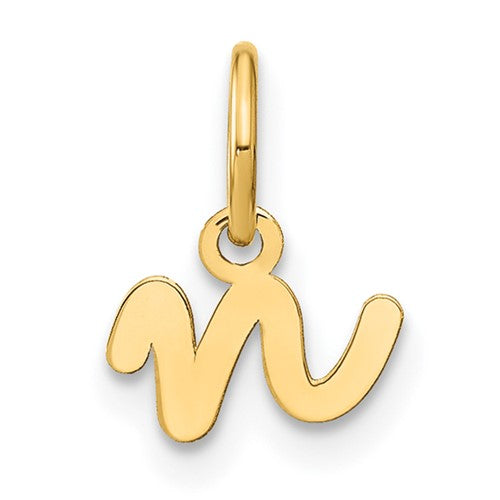 14ky-lower-case-letter-n-initial-charm-SolomonJeweler-Wichita-KS-CustomJewelry