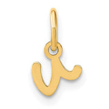 14ky-lower-case-letter-v-initial-charm-SolomonJeweler-Wichita-KS-CustomJewelry