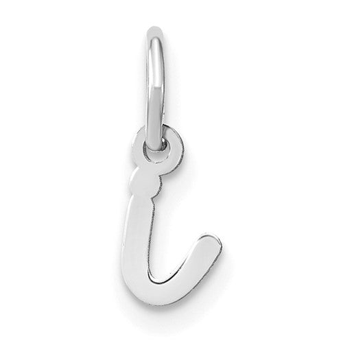 14kw-lower-case-letter-i-initial-charm-SolomonJeweler-Wichita-KS-CustomJewelry