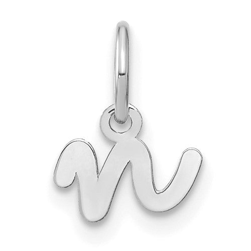 14kw-lower-case-letter-n-initial-charm-SolomonJeweler-Wichita-KS-CustomJewelry
