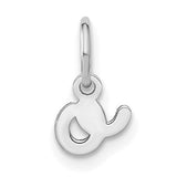 14kw-lower-case-letter-o-initial-charm-SolomonJeweler-Wichita-KS-CustomJewelry