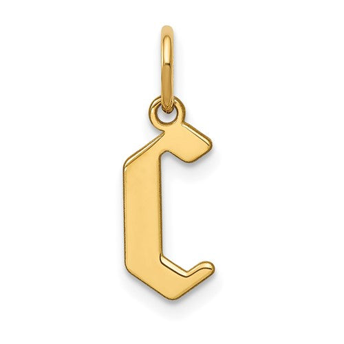 14ky-letter-c-initial-pendant-SolomonJeweler-Wichita-KS-CustomJewelry