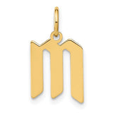 14ky-letter-m-initial-pendant-SolomonJeweler-Wichita-KS-CustomJewelry