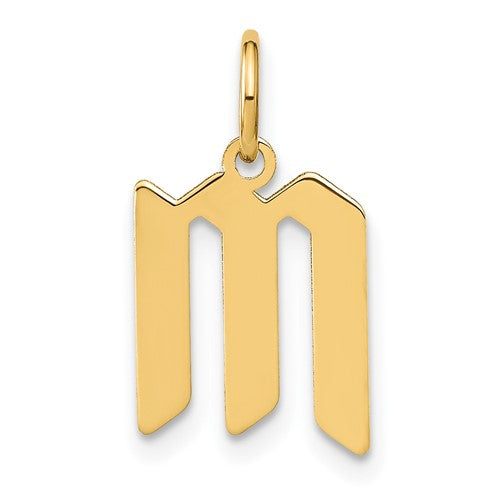 14ky-letter-m-initial-pendant-SolomonJeweler-Wichita-KS-CustomJewelry