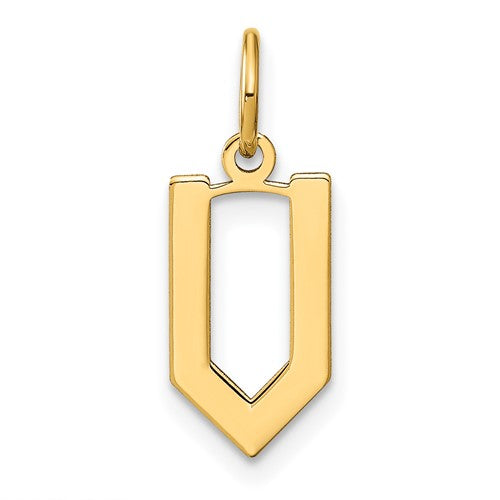 14ky-letter-v-initial-pendant-SolomonJeweler-Wichita-KS-CustomJewelry