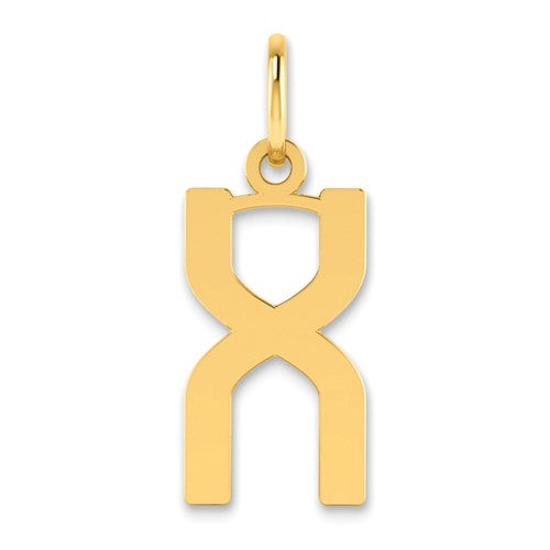 14ky-letter-x-initial-pendant-SolomonJeweler-Wichita-KS-CustomJewelry