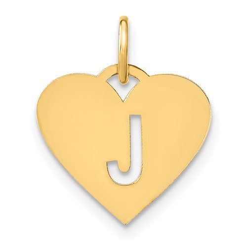 14ky-initial-letter-j-initial-charm-SolomonJeweler-Wichita-KS-CustomJewelry