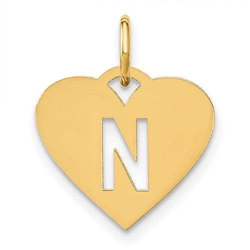14ky-initial-letter-n-initial-charm-SolomonJeweler-Wichita-KS-CustomJewelry