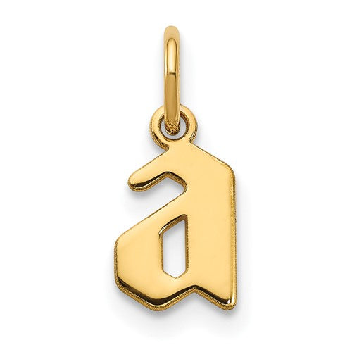 14ky-lower-case-letter-a-initial-pendant-SolomonJeweler-Wichita-KS-CustomJewelry