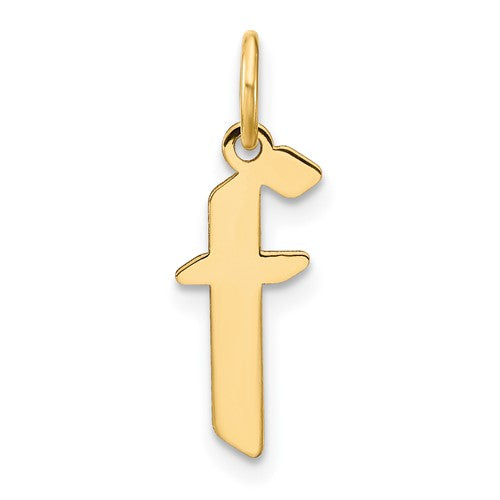 14ky-lowercase-letter-f-initial-pendant-SolomonJeweler-Wichita-KS-CustomJewelry