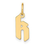 14ky-lowercase-letter-k-initial-pendant-SolomonJeweler-Wichita-KS-CustomJewelry