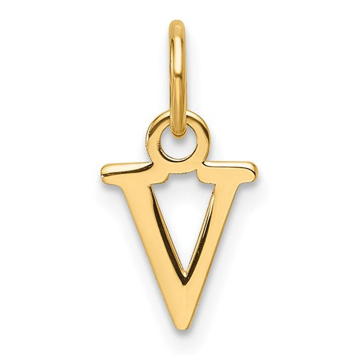 14ky-cutout-letter-v-initial-pendant-SolomonJeweler-Wichita-KS-CustomJewelry