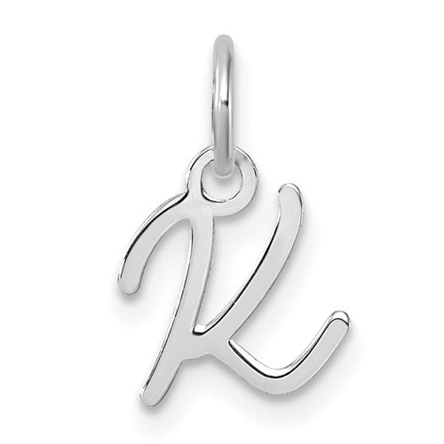 14k-white-gold-uppercase-letter-k-initial-charm-SolomonJeweler-Wichita-KS-CustomJewelry