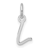 14k-white-gold-uppercase-letter-l-initial-charm-SolomonJeweler-Wichita-KS-CustomJewelry