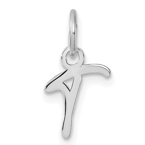14k-white-gold-uppercase-letter-t-initial-charm-SolomonJeweler-Wichita-KS-CustomJewelry