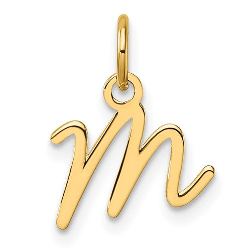 14k-uppercase-letter-m-initial-charm-SolomonJeweler-Wichita-KS-CustomJewelry