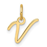 14k-uppercase-letter-v-initial-charm-SolomonJeweler-Wichita-KS-CustomJewelry
