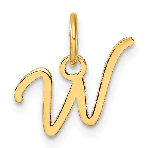 14k-uppercase-letter-w-initial-charm-SolomonJeweler-Wichita-KS-CustomJewelry