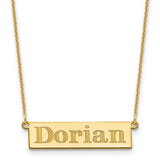 14k-yellow-gold-4-6-letter-name-bar-necklace-SolomonJeweler-Wichita-KS-CustomJewelry