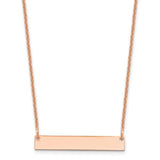 14l-rose-gold-small-blank-bar-necklace-SolomonJeweler-Wichita-KS-CustomJewelry