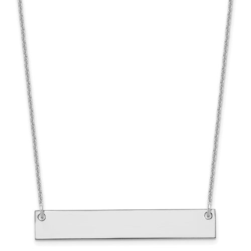 10k-white-gold-medium-blank-bar-necklace-SolomonJeweler-Wichita-KS-CustomJewelry