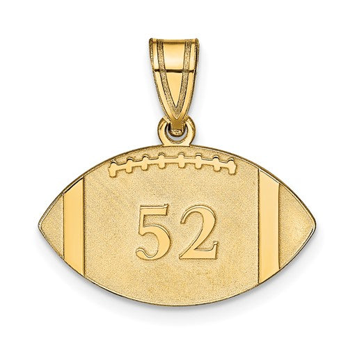 14k-yellow-gold-personalized-football-pendant-SolomonJeweler-Wichita-KS-CustomJewelry