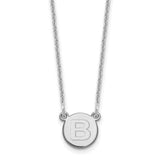14kw-tiny-circle-block-letter-b-initial-necklace-SolomonJeweler-Wichita-KS-CustomJewelry