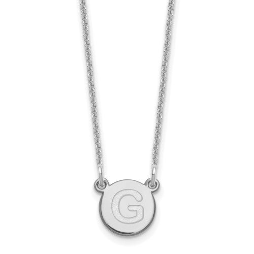 14kw-tiny-circle-block-letter-g-initial-necklace-SolomonJeweler-Wichita-KS-CustomJewelry