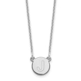 14kw-tiny-circle-block-letter-j-initial-necklace-SolomonJeweler-Wichita-KS-CustomJewelry