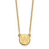 14ky-tiny-circle-block-letter-w-initial-necklace-SolomonJeweler-Wichita-KS-CustomJewelry