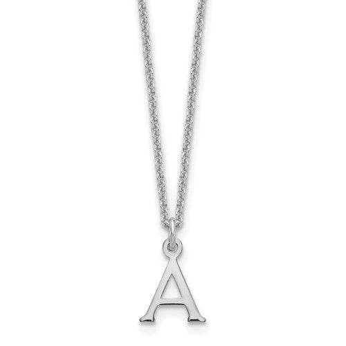 14kw-cutout-letter-a-initial-necklace-SolomonJeweler-Wichita-KS-CustomJewelry