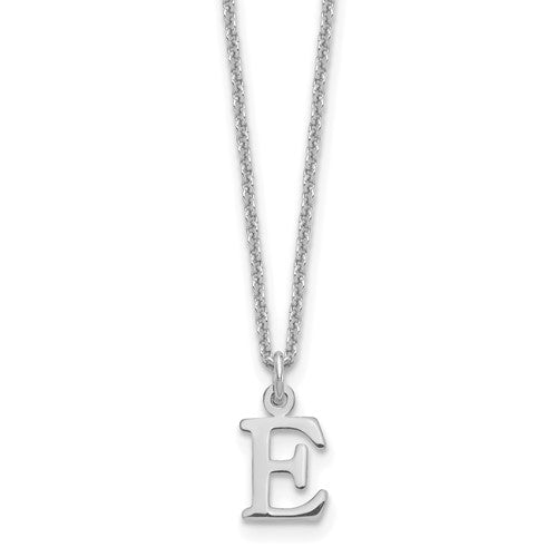 14kw-cutout-letter-e-initial-necklace-SolomonJeweler-Wichita-KS-CustomJewelry