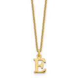 14ky-cutout-letter-e-initial-necklace-SolomonJeweler-Wichita-KS-CustomJewelry