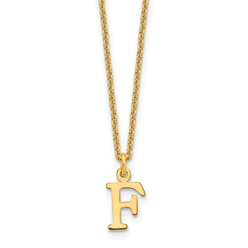 14ky-cutout-letter-f-initial-necklace-SolomonJeweler-Wichita-KS-CustomJewelry