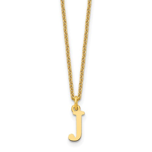 14ky-cutout-letter-j-initial-necklace-SolomonJeweler-Wichita-KS-CustomJewelry
