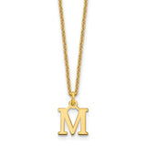 14ky-cutout-letter-m-initial-necklace-SolomonJeweler-Wichita-KS-CustomJewelry