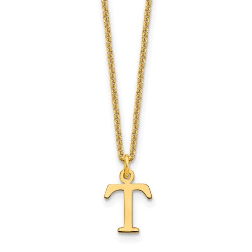 14ky-cutout-letter-t-initial-necklace-SolomonJeweler-Wichita-KS-CustomJewelry