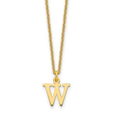 14ky-cutout-letter-w-initial-necklace-SolomonJeweler-Wichita-KS-CustomJewelry