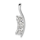 14k-white-gold-aa-diamond-large-three-stone-curved-bar-pendant-SolomonJeweler-Wichita-KS-CustomJewelry