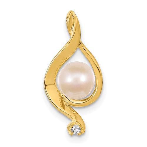 14k-5-6mm-white-round-freshwater-cultured-pearl-aa-diamond-pendant-SolomonJeweler-Wichita-KS-CustomJewelry