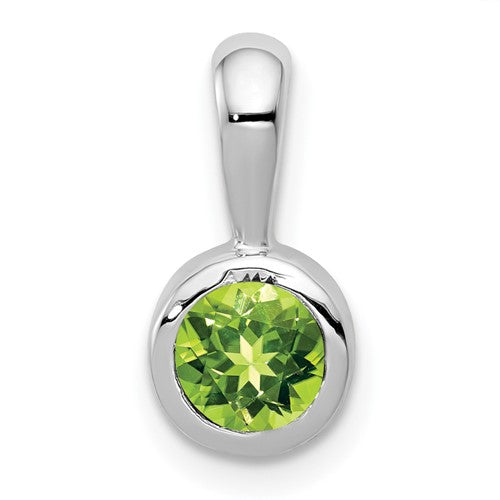 14k-white-gold-55-peridot-pendant-SolomonJeweler-Wichita-KS-CustomJewelry
