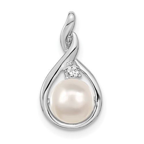 14k-white-gold-7-8mm-white-round-fw-cultured-pearl-aa-diamond-pendant-SolomonJeweler-Wichita-KS-CustomJewelry