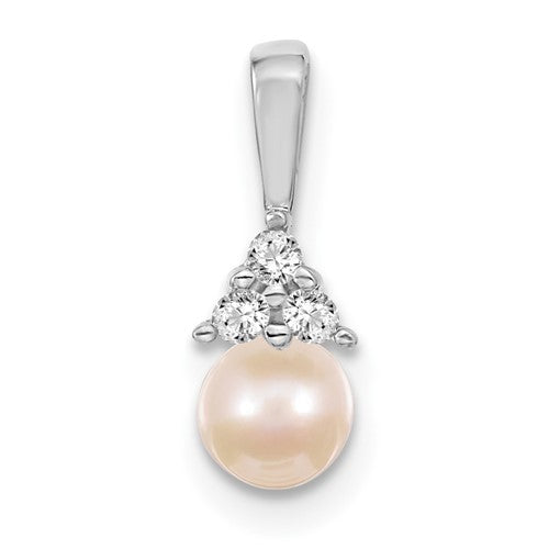 14k-white-gold-7mm-round-freshwater-cultured-pearl-aaa-diamond-pendant-SolomonJeweler-Wichita-KS-CustomJewelry