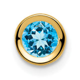 14k-5mm-blue-topaz-bezel-pendant-SolomonJeweler-Wichita-KS-CustomJewelry